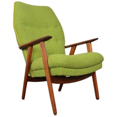 Kurt Olsen Highback Lounge Chair in Teak