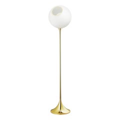 Ballroom Floor Lamp, White Snow