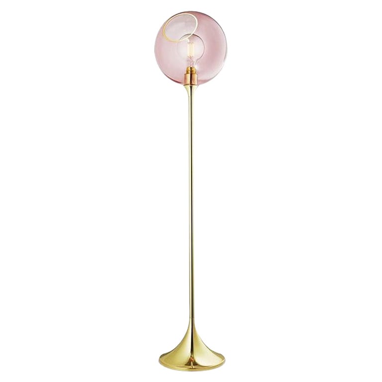 Ballroom Floor Lamp, Pink
