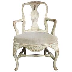 Swedish Rococo Period Chair