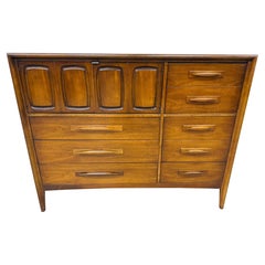 Mid-Century Modern Broyhill Emphasis Walnut Magna Chest