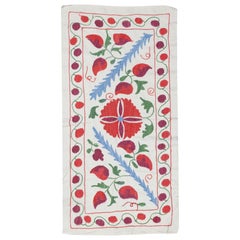 20x38 in Embroidered Wall Hanging. All Cotton Tablecloth. New Handmade Tapestry