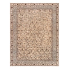 Tapis persan de Tabriz du 19ème siècle tissé à la main Doris Leslie Blau