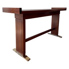 Una rara consolle di design architettonico di Giovanni Michelucci