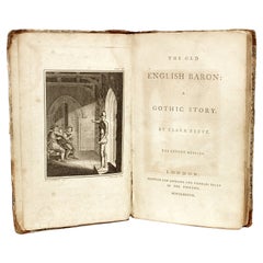 Antique Clara REEVE. The Old English Baron: A Gothic Story. 1778 - 2ND ED (1ST ED THUS)
