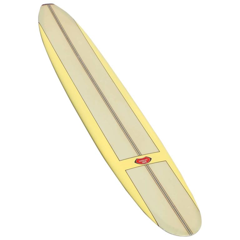 Bing David Nuuhiwa Noserider Surfboard, 1966 at 1stDibs
