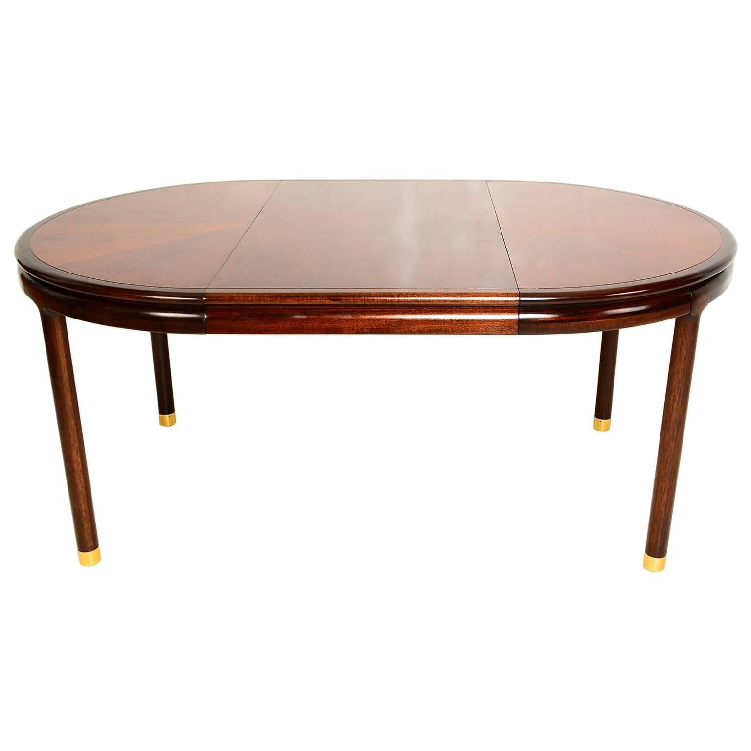 Walnut Oval Dining Table