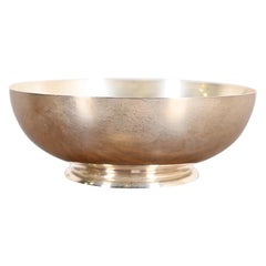 Tiffany & Co. Art Deco Sterling Silver Footed Bowl or Compote Dish