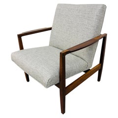 Mid-Century Modern Walnut Lounge Chair
