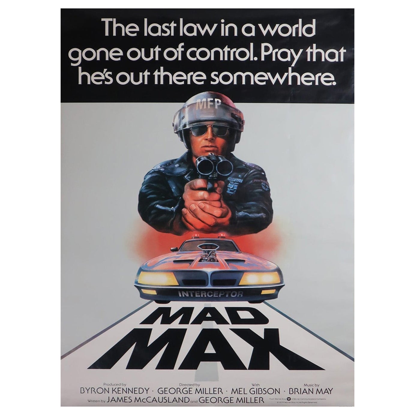 1979 Mad Max Original Vintage Poster