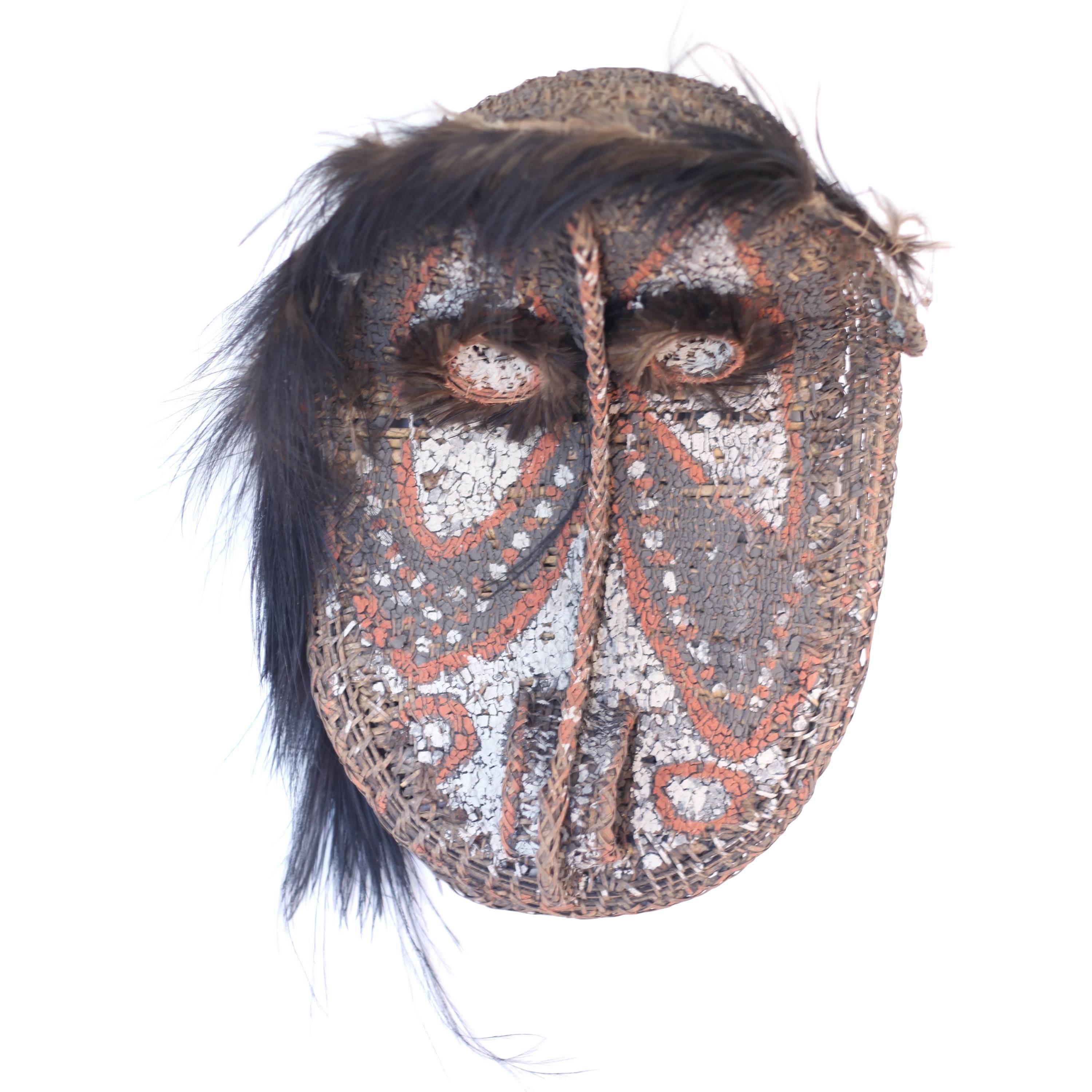 Vintage Sepik River Mask from Papua New Guinea For Sale