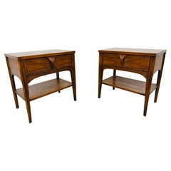 The Modernity Kent Coffey Tables de nuit en noyer Perspecta - Lot de 2