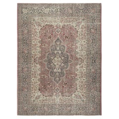 8.6x11.5 Ft Feine handgeknüpfte Ona-of-a-kind Vintage türkischen Bereich Teppich, um 1940