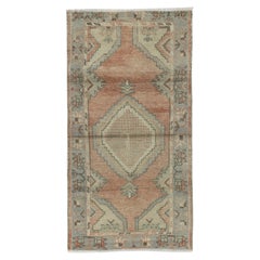 30x57 en Alfombra de acento turca tradicional vintage hecha a mano, 100% lana