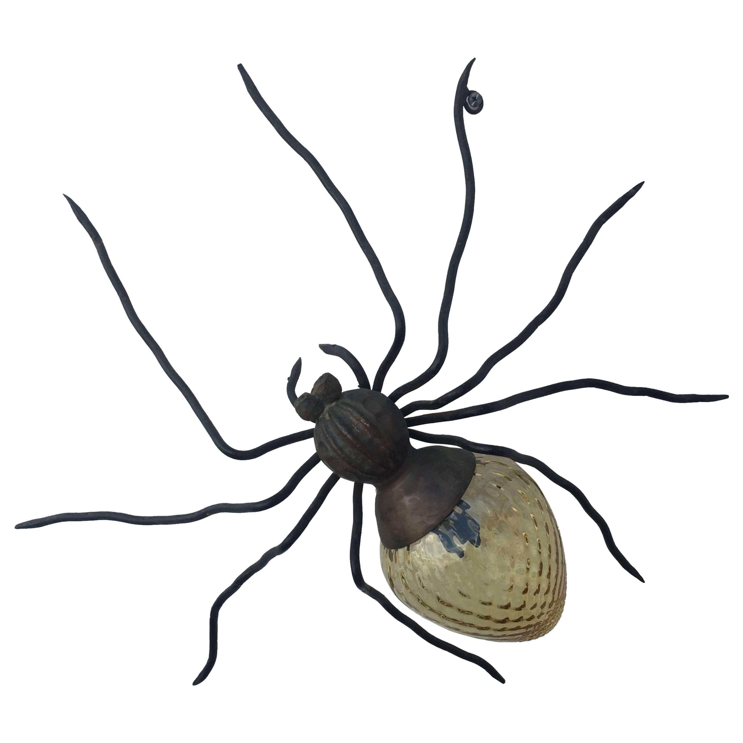 Vintage Italian Spider Wall Sconce