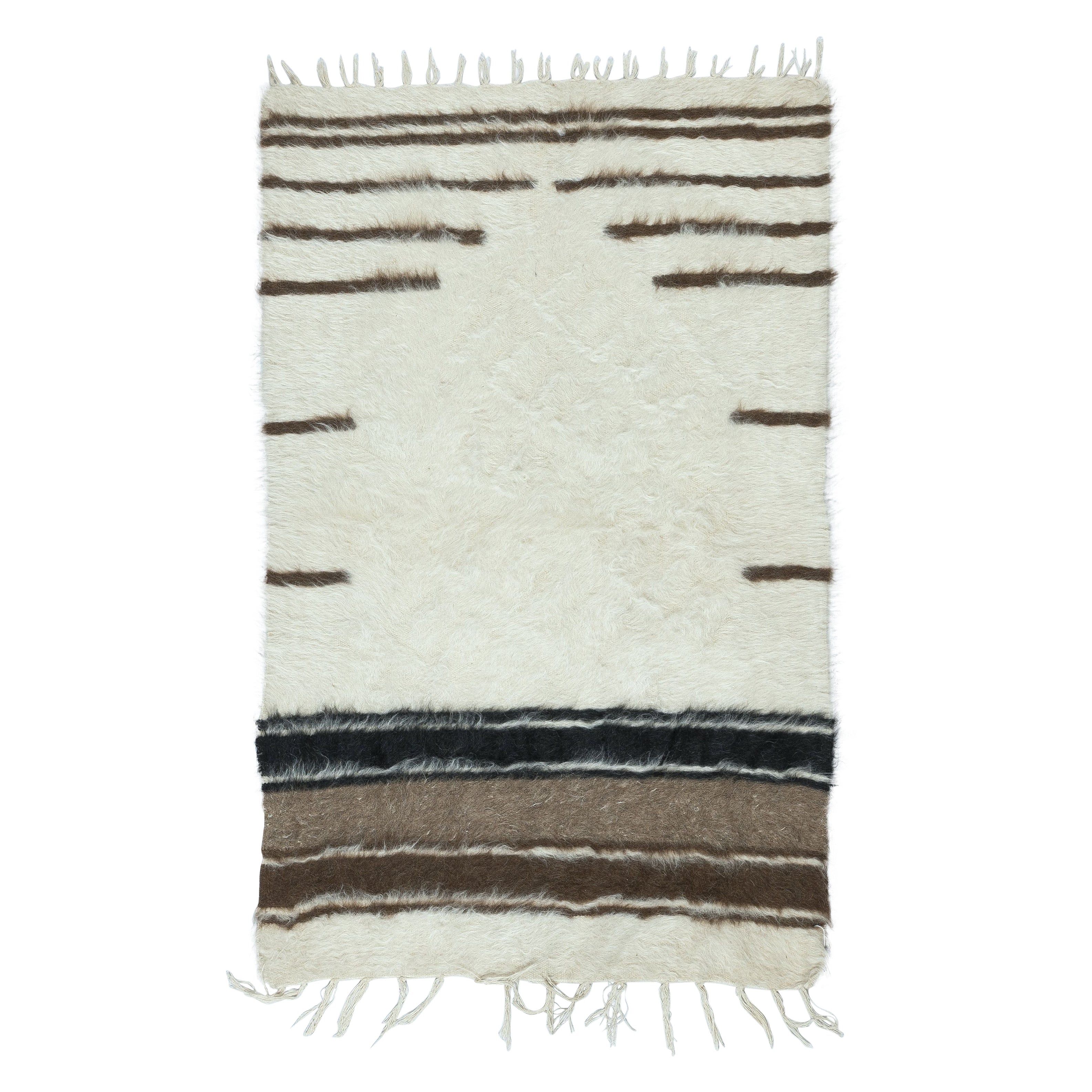 31x49 in Tapis Kilim en laine à tissage plat, couverture kurde, suspension murale, jeté de Siirt
