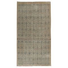 5x9 Ft Vintage Handmade Turkish Wool Area Rug for Living Room Decor