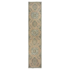 2.6x13.4 Ft Old Kitchen Runner Rug. Tapis de couloir. Tapis d'escalier étroit. Tapis de couloir