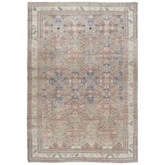 6,4x9,3 m feiner türkischer Kayseri-Teppich im Vintage-Stil, Wollflor auf Baumwollgrundlage