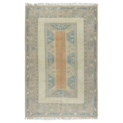 6.6x10 Ft Tapis Vintage Milas (Melas). 100% laine. Tapis décoratif de ferme fait à la main