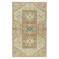 Tappeto d'accento vintage Milas (Melas) fatto a mano 30x48 in 100% lana