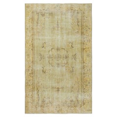 5.5x9 Ft Vintage Art Deco Design Rugs Handmade pour Living Room et Dining Room
