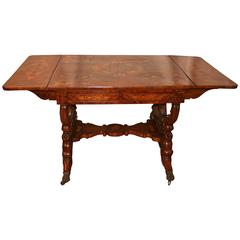 19th Century Italian Writing Table Attributed to Gabriele Capello