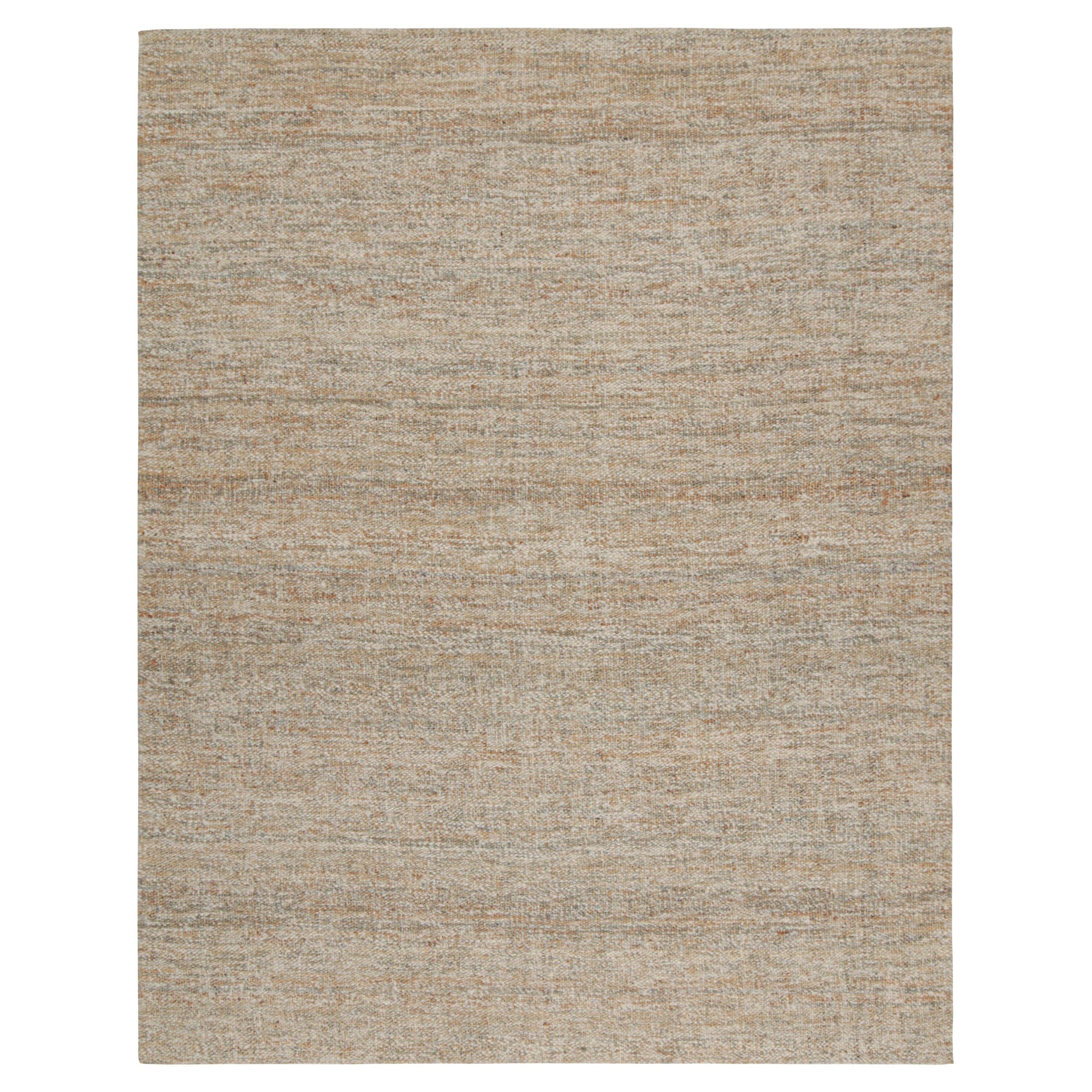 Rug & Kilim’s Contemporary Jute kilim in Beige-Brown