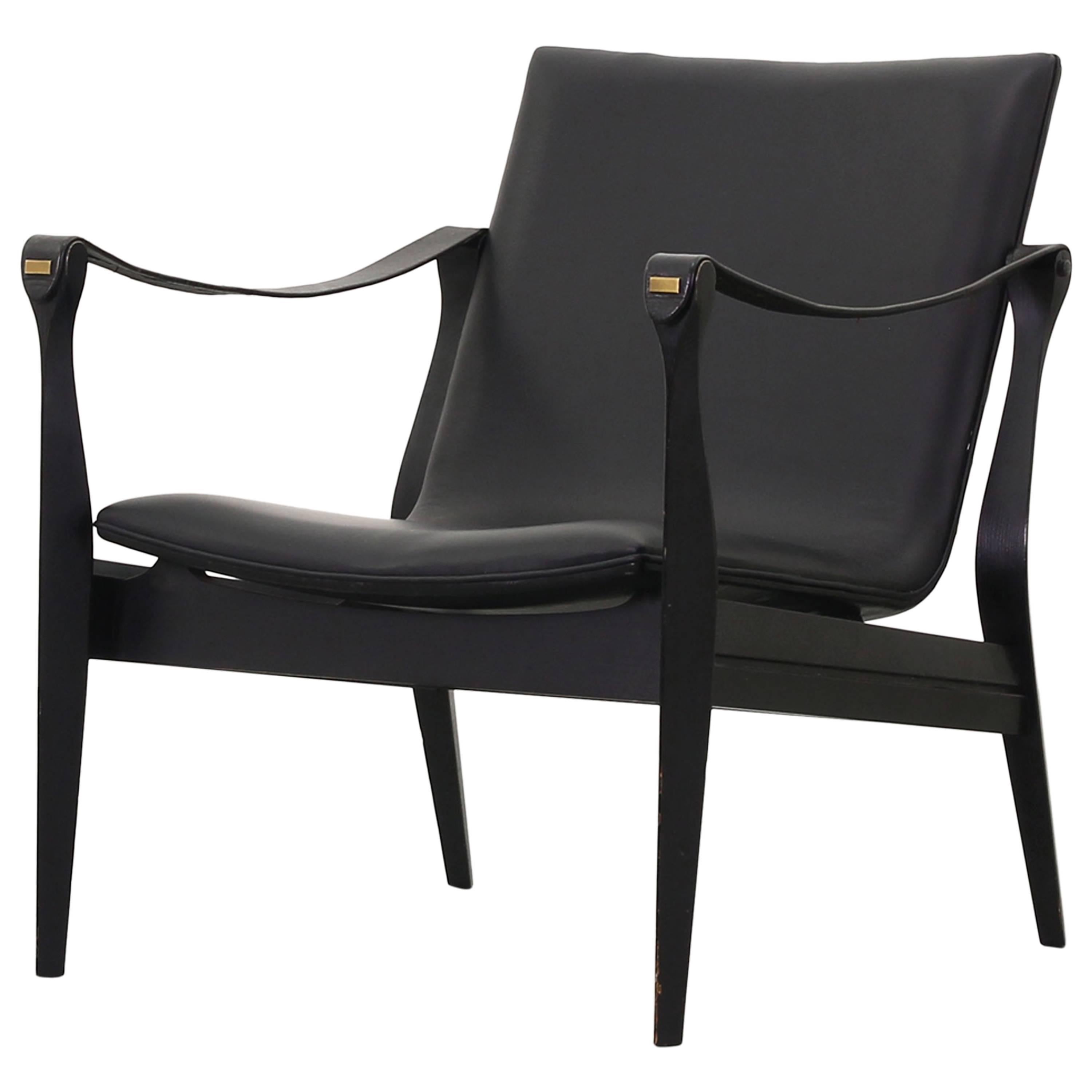 Safari Lounge Chair by Ebbe and Karen Clemmensen for Fritz Hansen