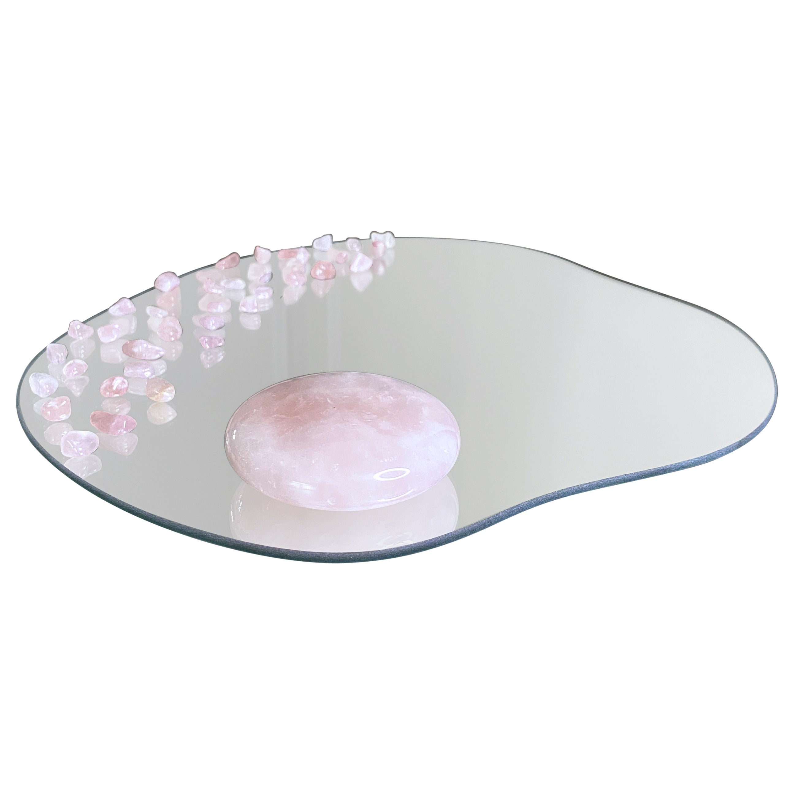 Organic mirrored tray