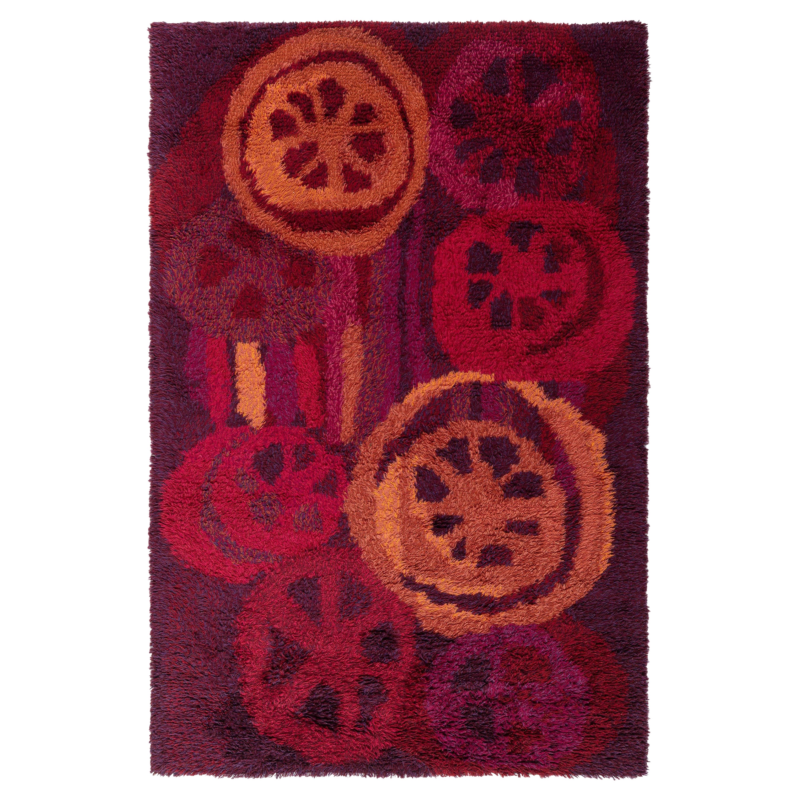 Doris Leslie Blau Vintage Swedish Rya Rug