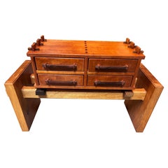Vintage Birdie Miller Raised Artisan Jewelry Box