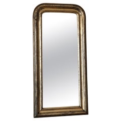 Antique Louis Philippe Full Length Giltwood Mirror France Late 19th Century