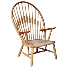 Vintage Hans J. Wegner JH 550 “Peacock Chair, Denmark, 1960s