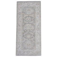 Türkischer Oushak-Teppich 2'7" x 5'8" #16183