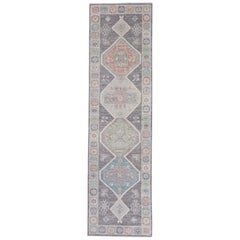Alfombra Turca Oushak 2'11" x 10'4" #16013