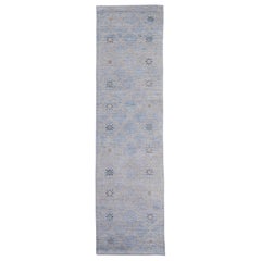 Turkish Oushak Rug 2'10" x 10'4" #16953