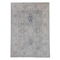 Turkish Oushak Rug 9'1" x 12'8" #16982