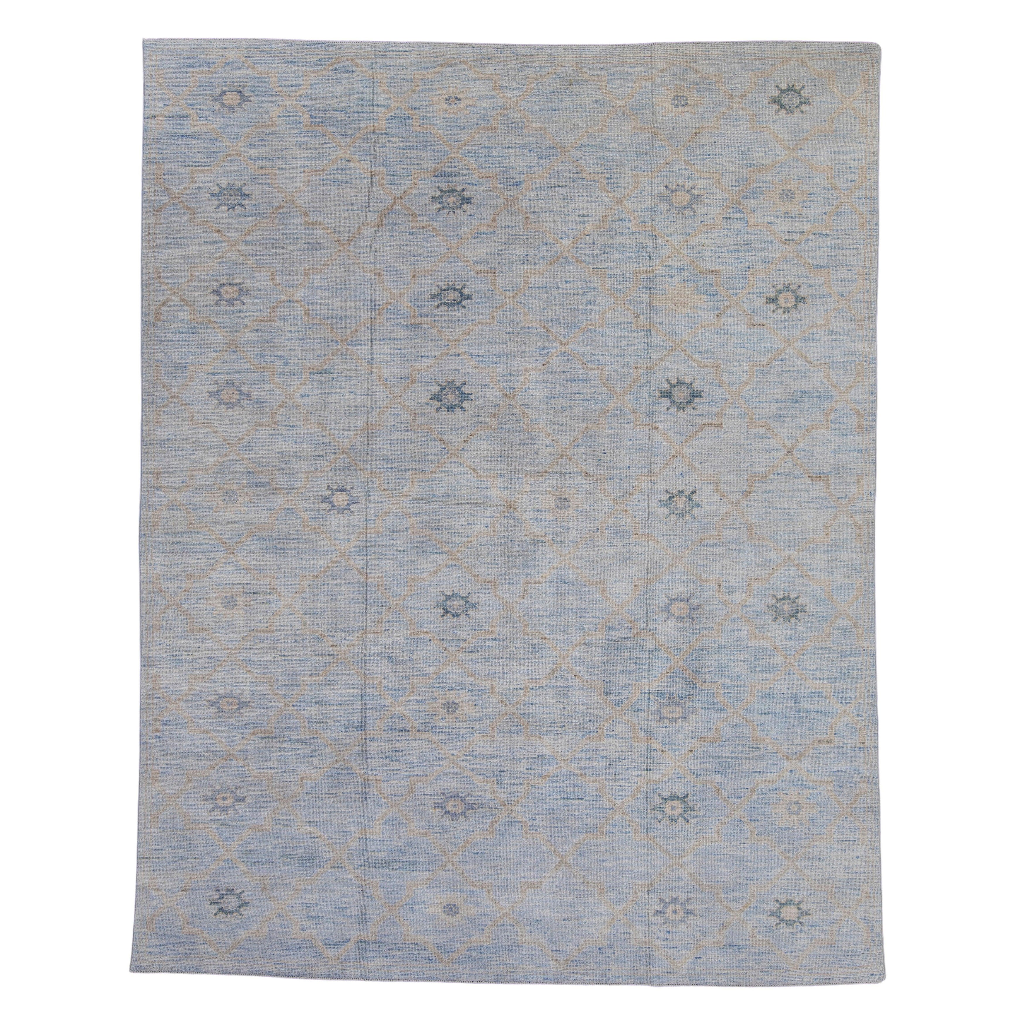 Türkischer Oushak-Teppich 9'2" x 11'8" #16967