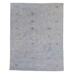 Türkischer Oushak-Teppich 9'2" x 11'8" #16967