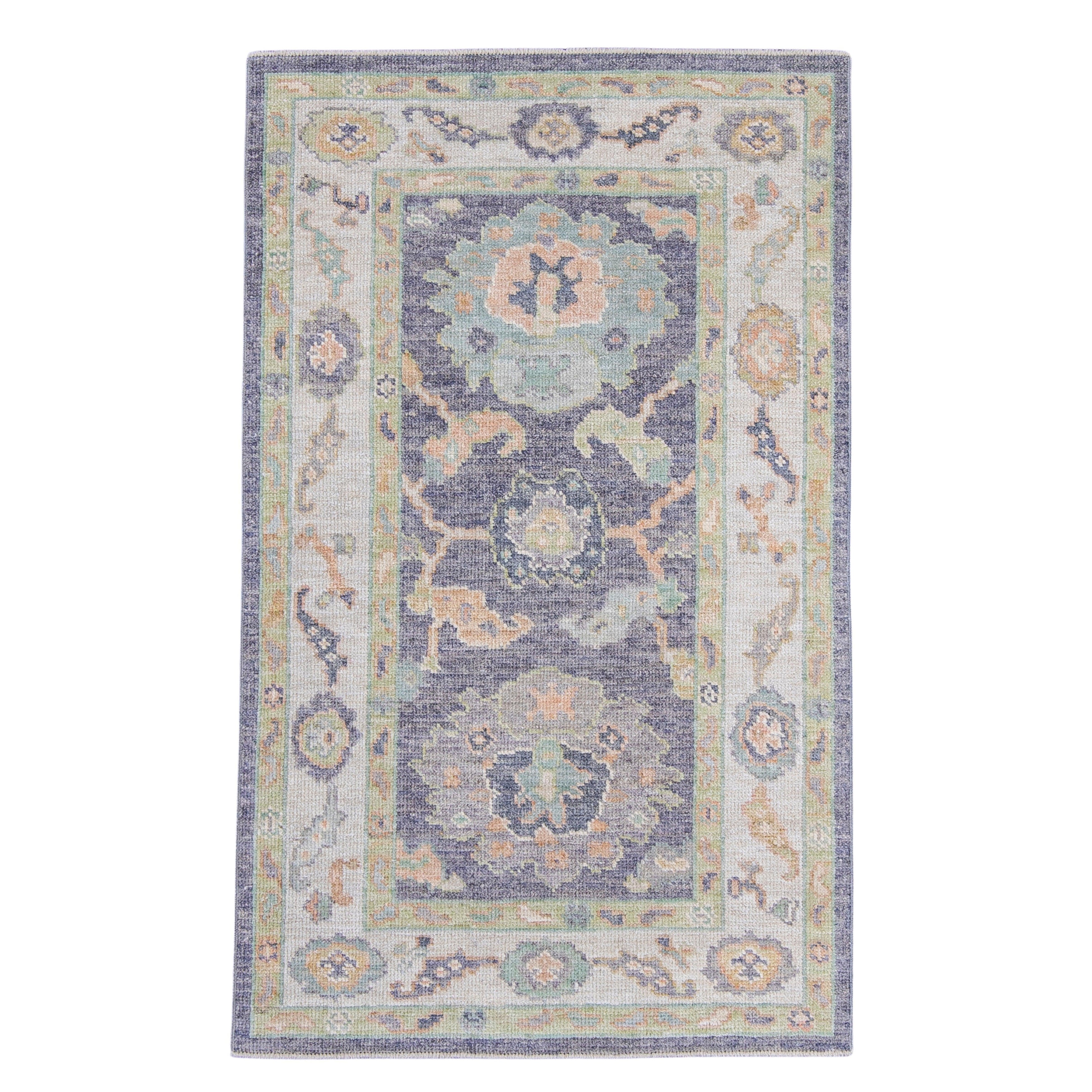 Türkischer Oushak-Teppich 3'2" x 5'1" #16501