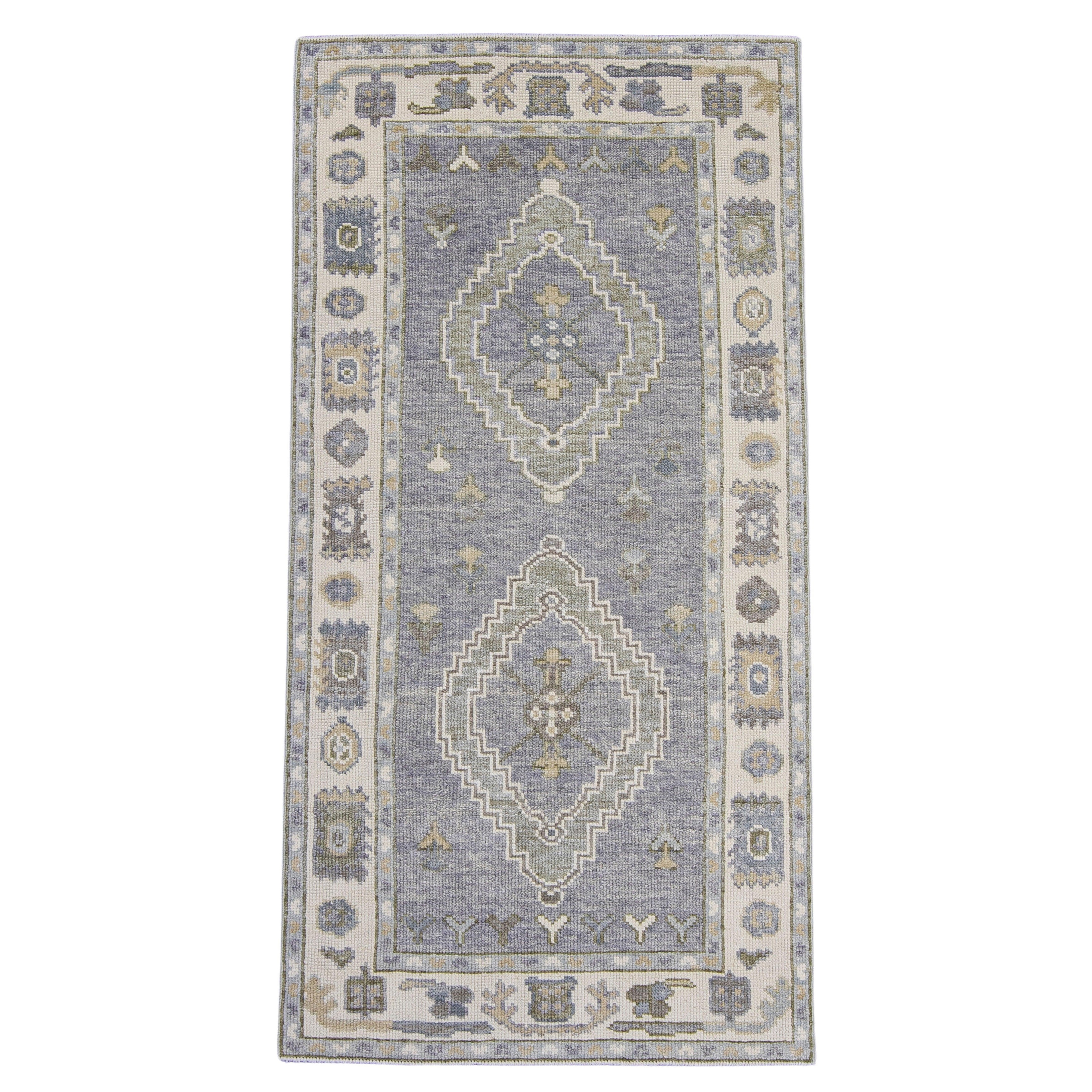 Alfombra turca Oushak 3' x 5'11" #16603