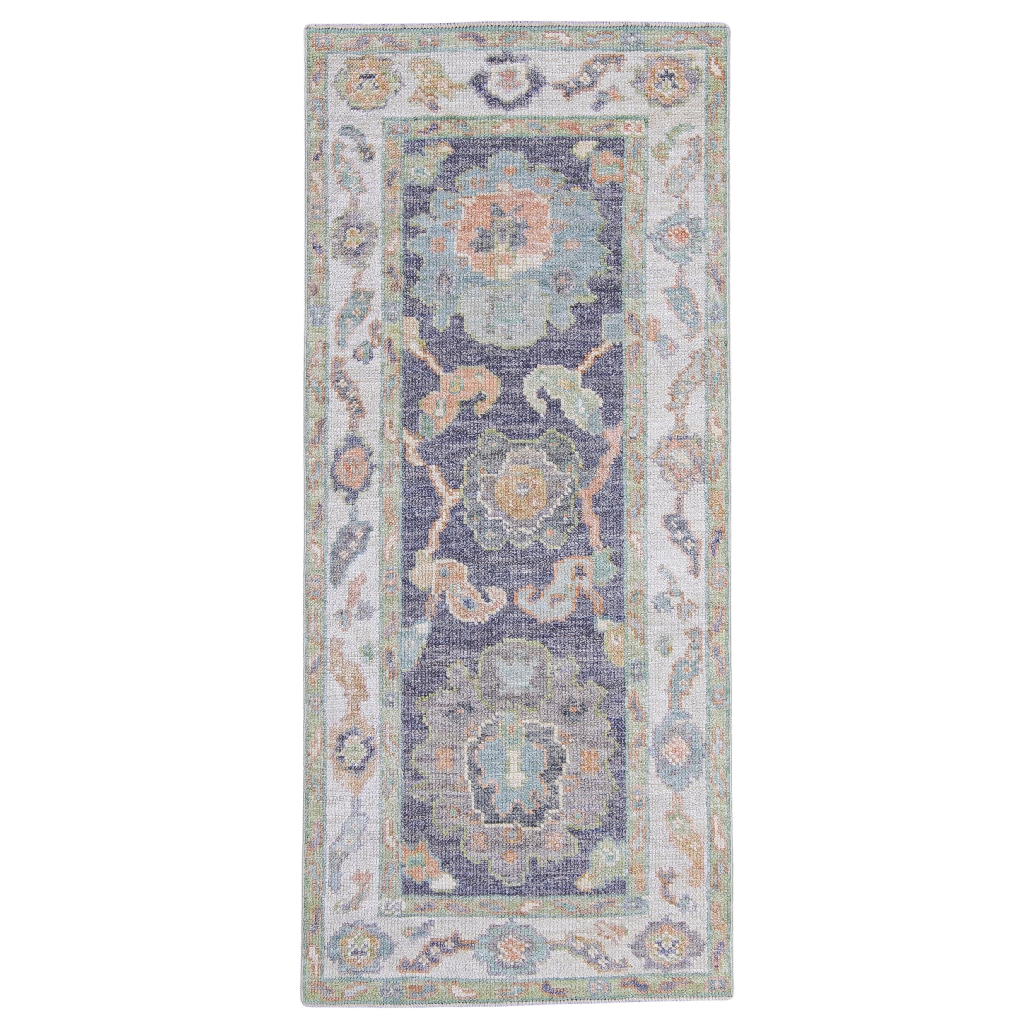 Turkish Oushak Rug 2'2" x 5' #16425