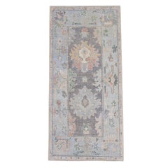 Turkish Oushak Rug 2'10" x 6' #16592