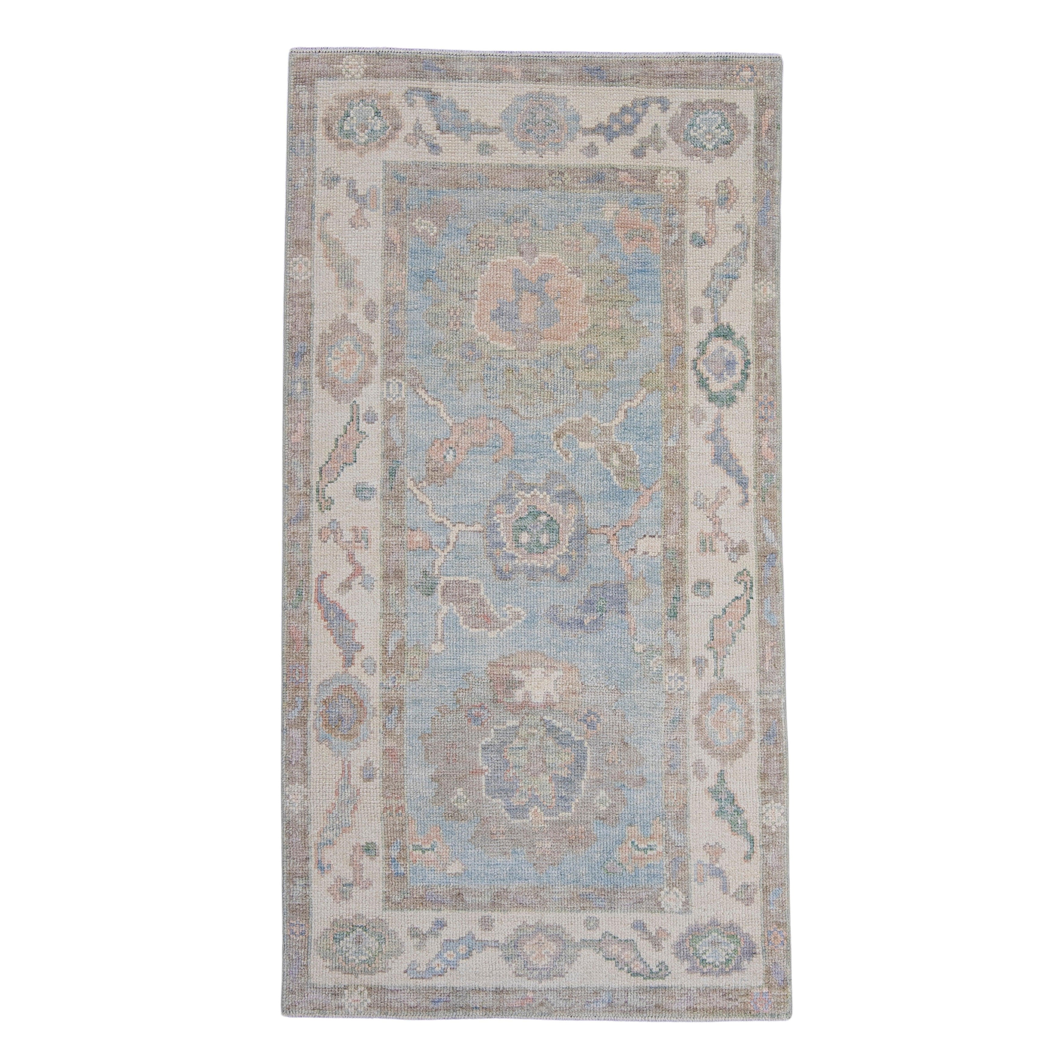 Turkish Oushak Rug 3' x 5'8" #16588
