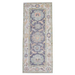 Alfombra turca Oushak 2'6" x 5'11" #16546
