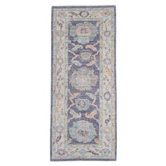 Tapis turc Oushak 2'5" x 5'8" n° 16523