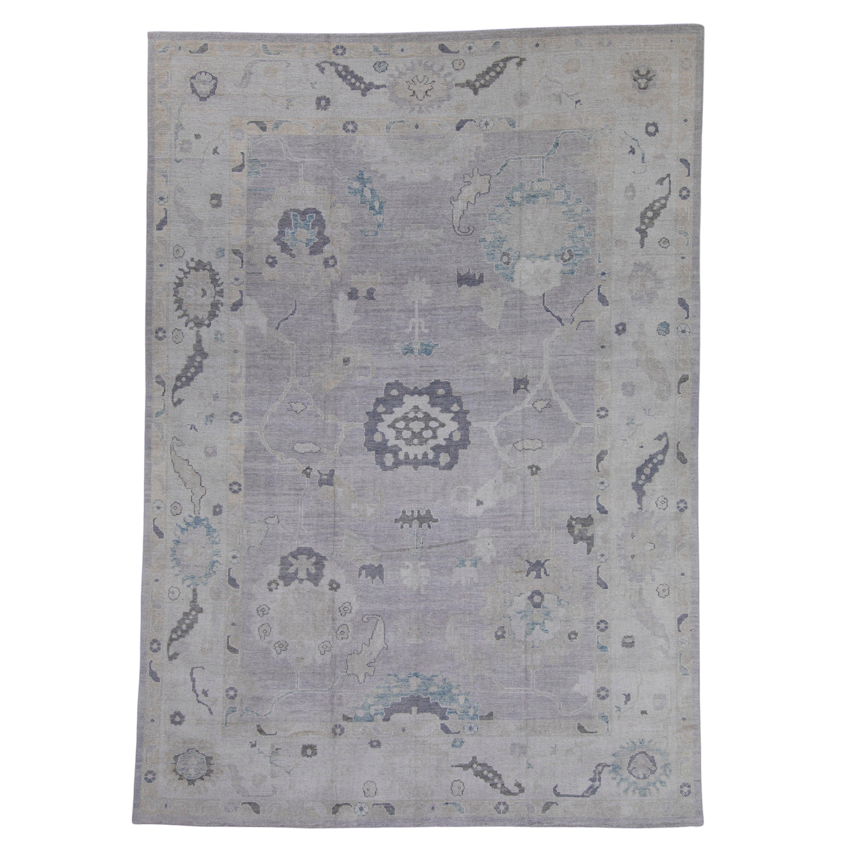 Turkish Oushak Rug 10'1" x 14'5" #16988