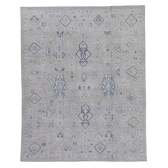 Türkischer Oushak-Teppich 8'2" x 10'1" #16881