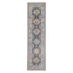 Turkish Oushak Runner Rug 2'11" x 10'8" #16737